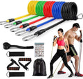 Gym Belt with Box | 5-in-1 Power Exercise Resistance Band Set | Adjustable Fitness Equipment for All