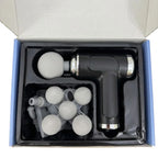 5 Head Massage Gun | Rechargeable Deep Tissue Muscle Massager +9 heads, Muscle pain relief