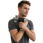 5 Head Massage Gun | Rechargeable Deep Tissue Muscle Massager +9 heads, Muscle pain relief